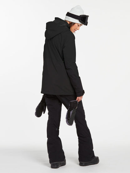 3D Stretch Gore-Tex Schneejacke – SCHWARZ