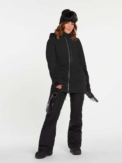 3D Stretch Gore-Tex Schneejacke – SCHWARZ