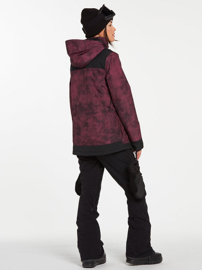 Ell Insulated Gore-Tex Snow Jacket - ACID MERLOT