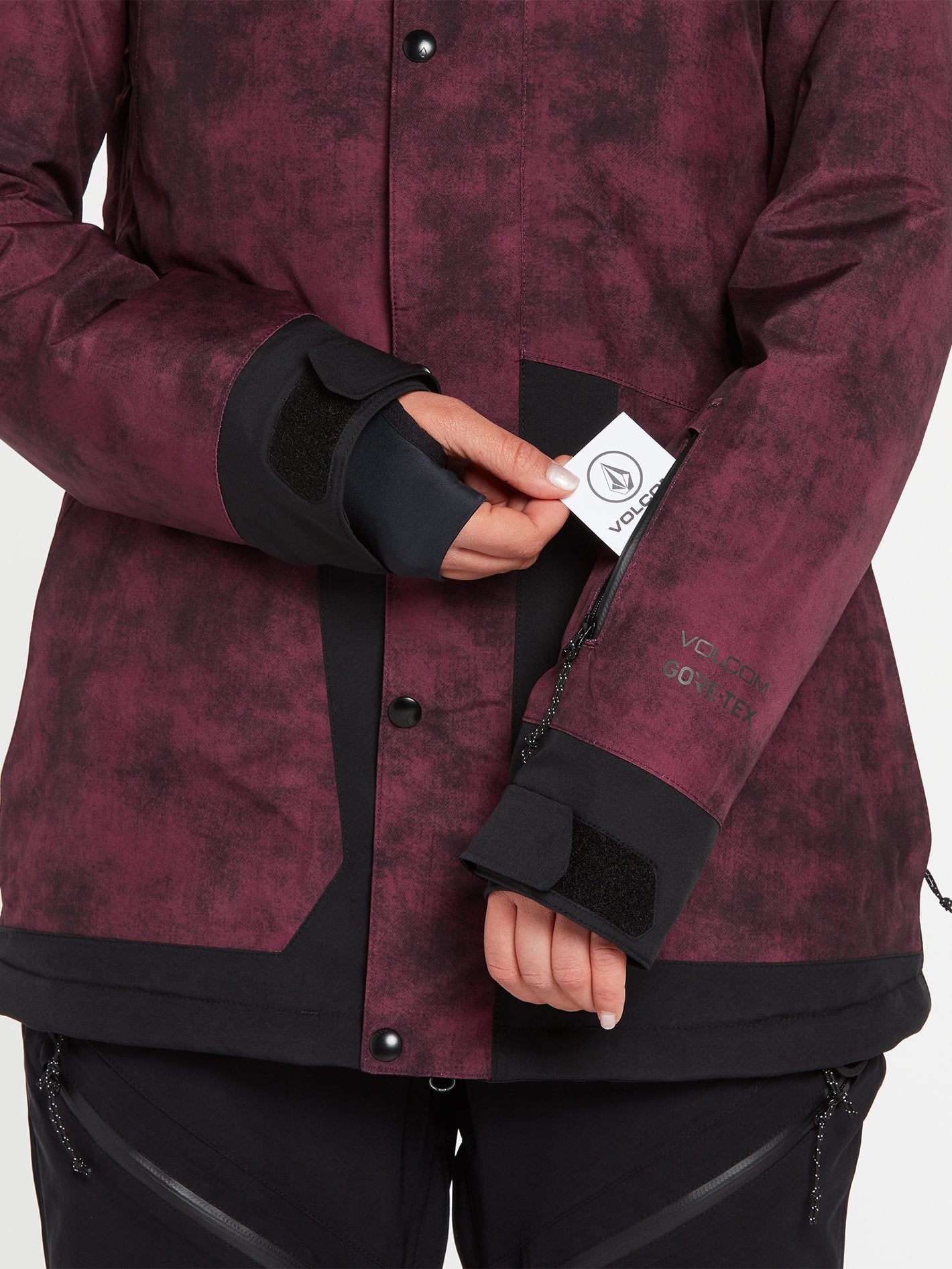Ell Insulated Gore-Tex Snow Jacket - ACID MERLOT