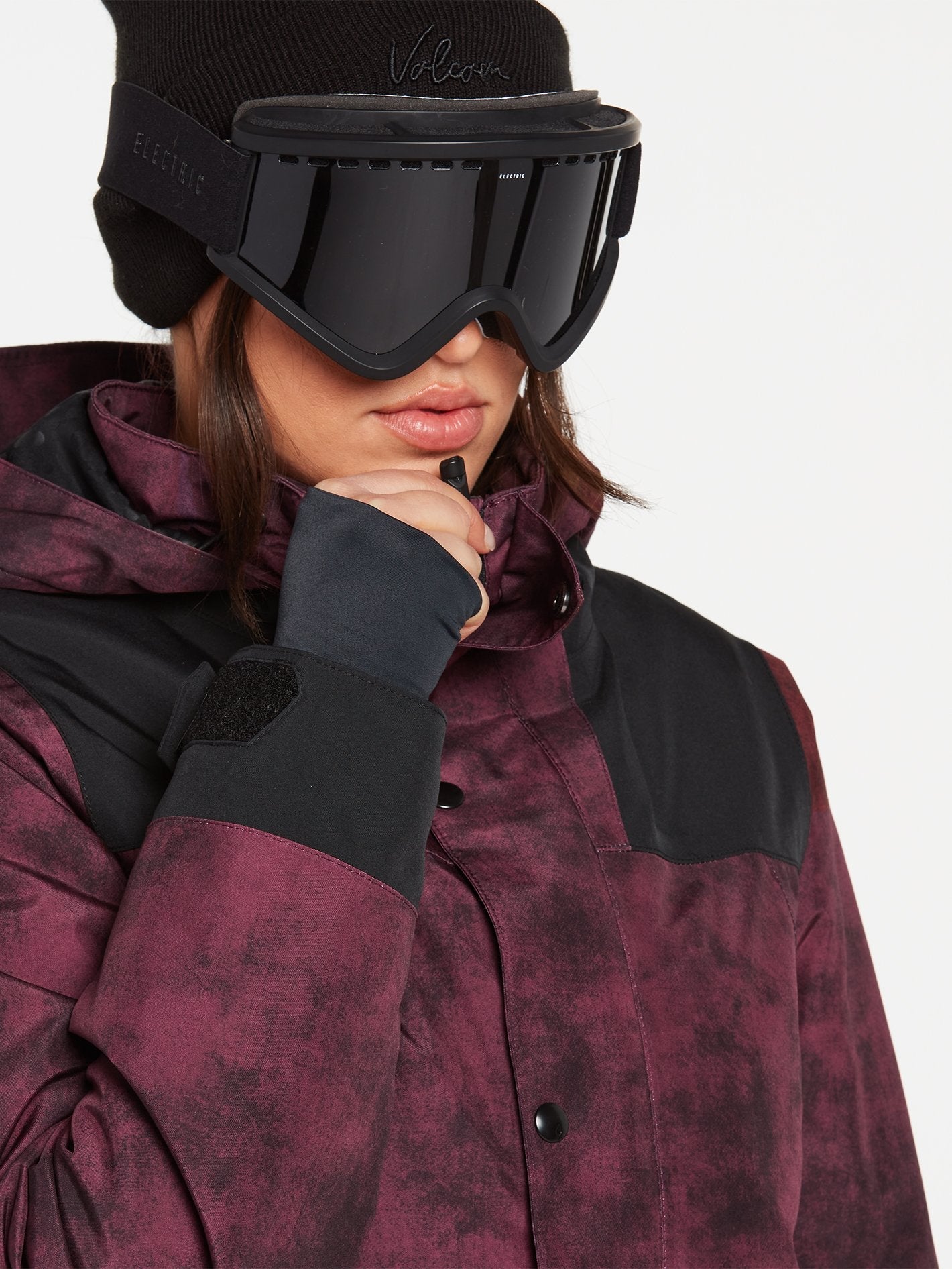 Ell Insulated Gore-Tex Snow Jacket - ACID MERLOT
