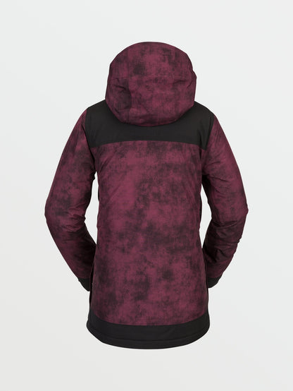 Ell Insulated Gore-Tex Snow Jacket - ACID MERLOT