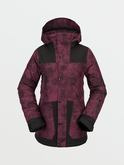 Ell Insulated Gore-Tex Snow Jacket - ACID MERLOT