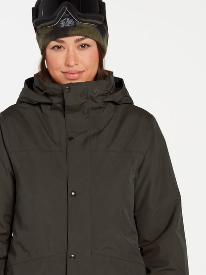 Veste de snow Ell Insulated Gore-Tex - BLACK GREEN
