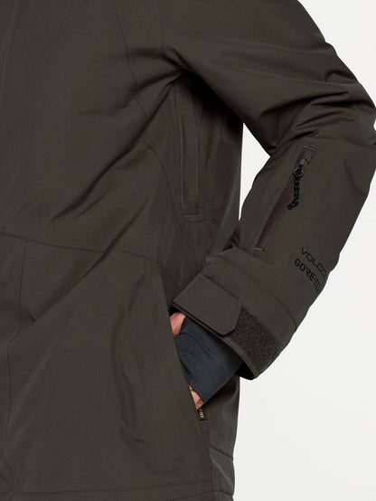 Veste de snow Ell Insulated Gore-Tex - BLACK GREEN