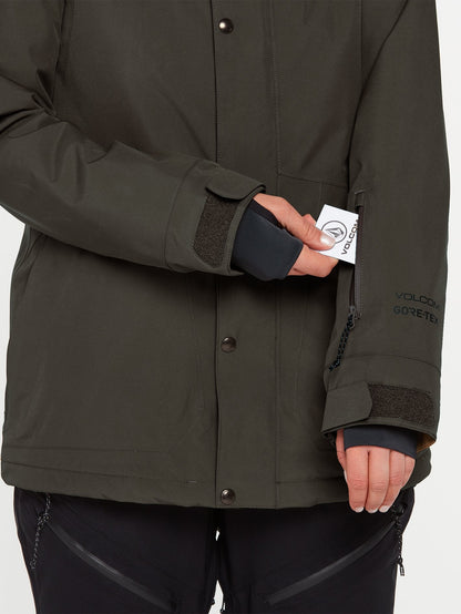 Veste de snow Ell Insulated Gore-Tex - BLACK GREEN