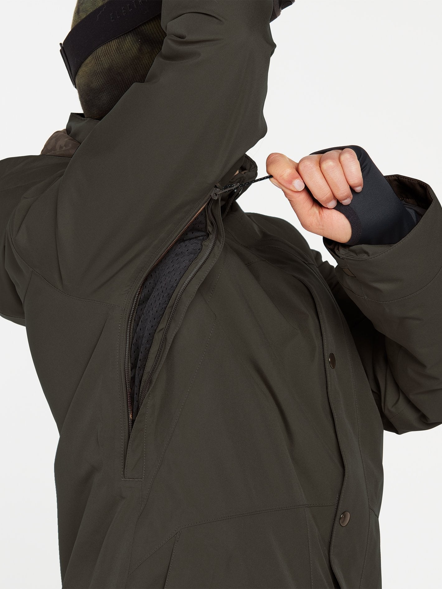 Veste de snow Ell Insulated Gore-Tex - BLACK GREEN