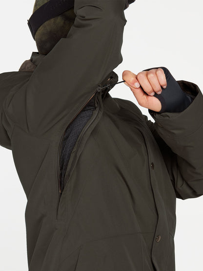 Veste de snow Ell Insulated Gore-Tex - BLACK GREEN