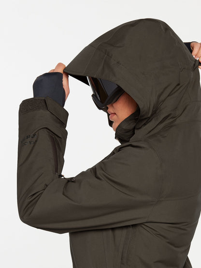 Veste de snow Ell Insulated Gore-Tex - BLACK GREEN