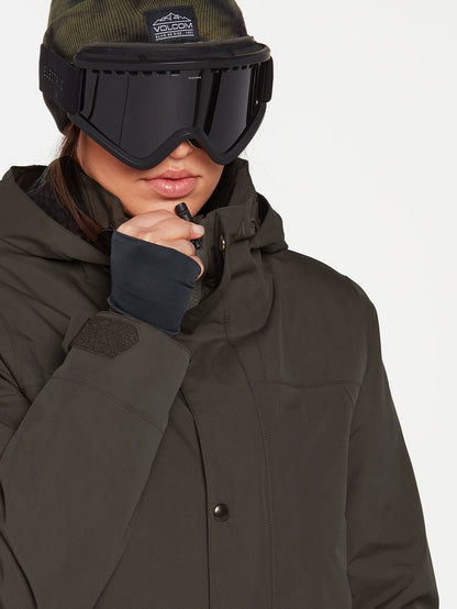 Veste de snow Ell Insulated Gore-Tex - BLACK GREEN
