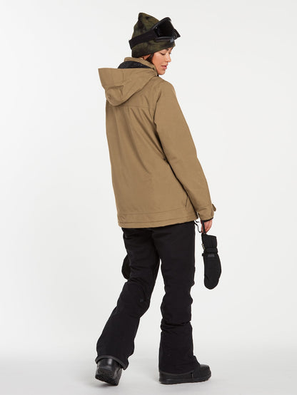 Ell Insulated Gore-Tex Snow Jacket - COFFEE