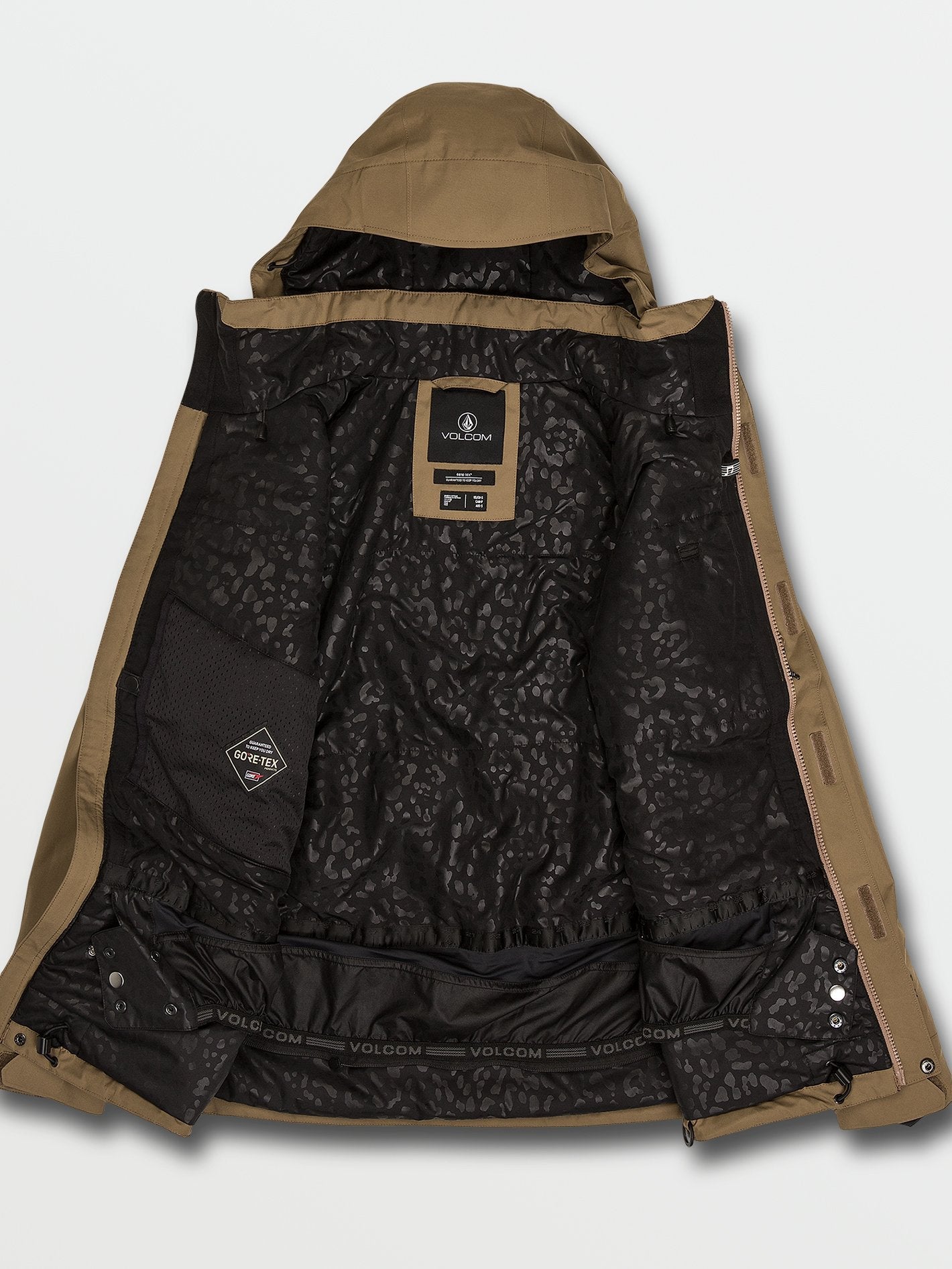Ell Insulated Gore-Tex Snow Jacket - COFFEE