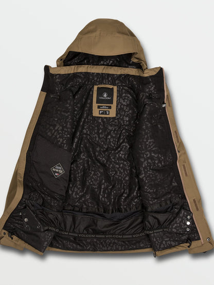 Ell Insulated Gore-Tex Snow Jacket - COFFEE