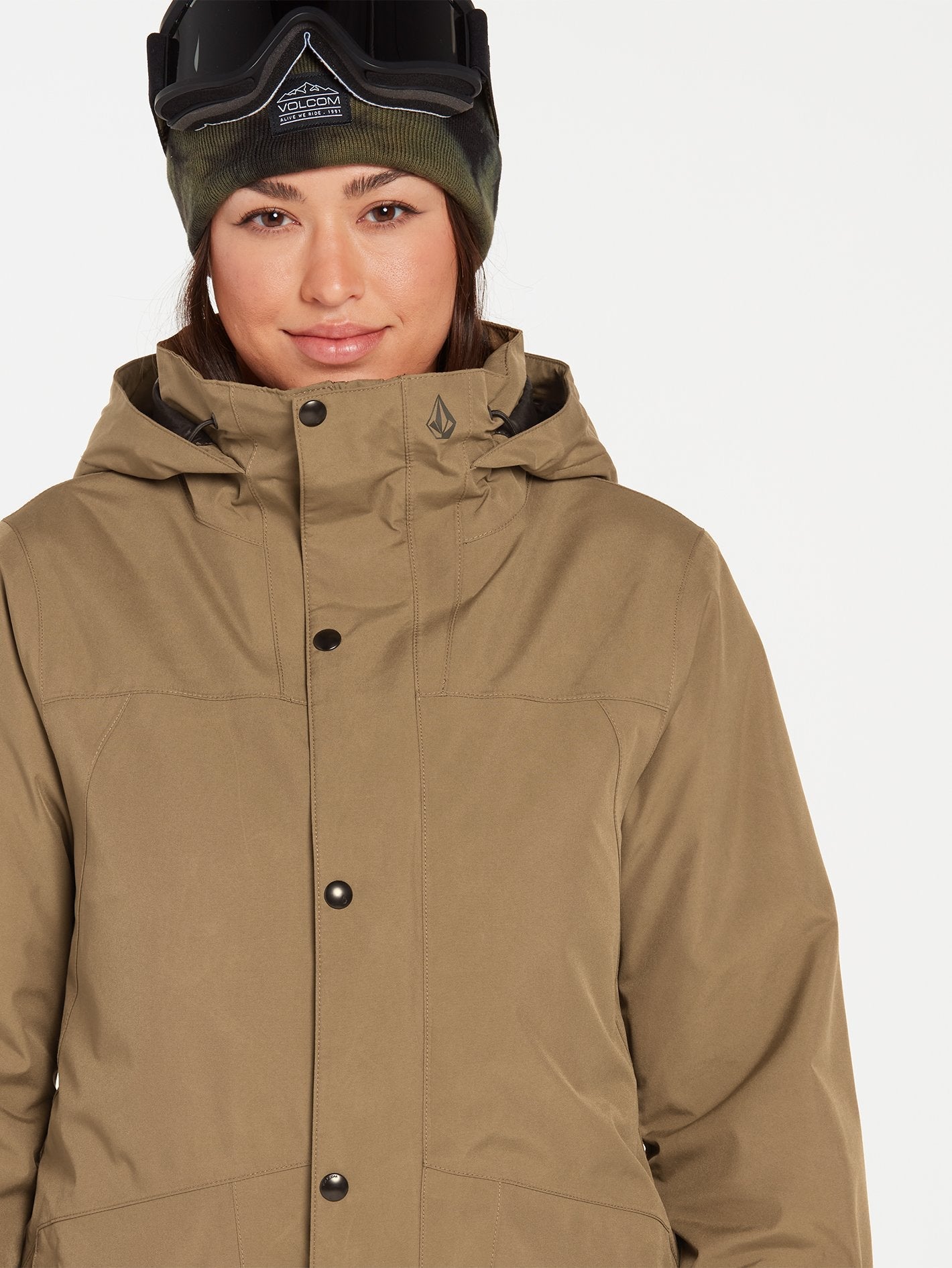 Ell Insulated Gore-Tex Snow Jacket - COFFEE