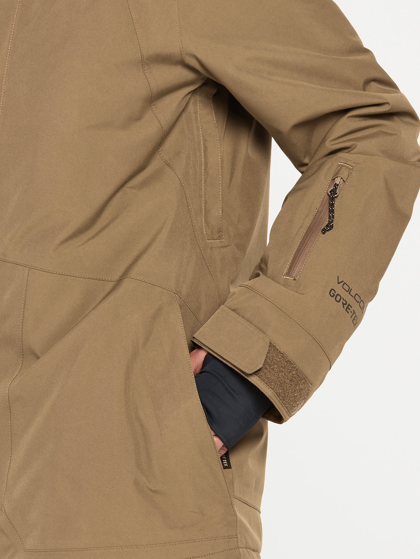 Ell Insulated Gore-Tex Snow Jacket - COFFEE