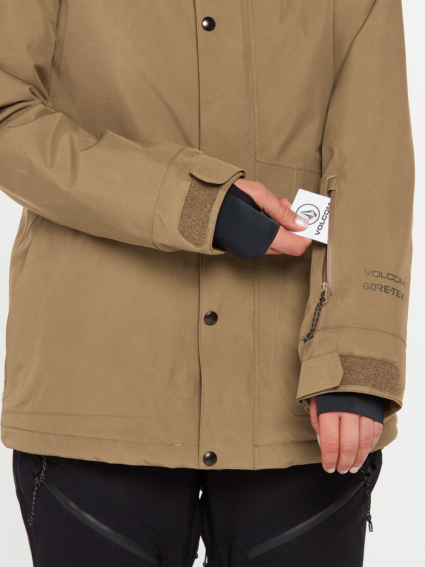 Ell Insulated Gore-Tex Snow Jacket - COFFEE