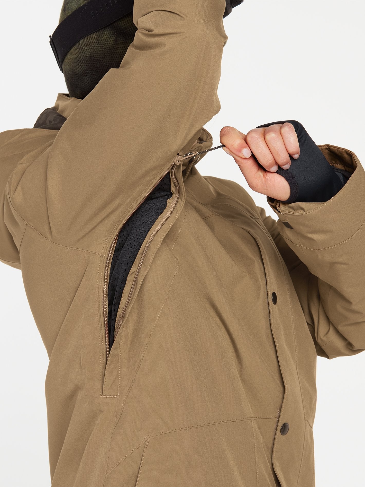 Ell Insulated Gore-Tex Snow Jacket - COFFEE