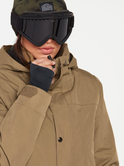 Ell Insulated Gore-Tex Snow Jacket - COFFEE