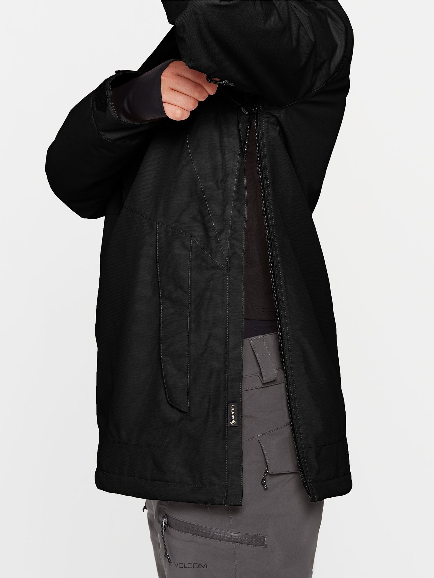 Fern Insulated Gore-Tex Pullover Snow Jacket - BLACK