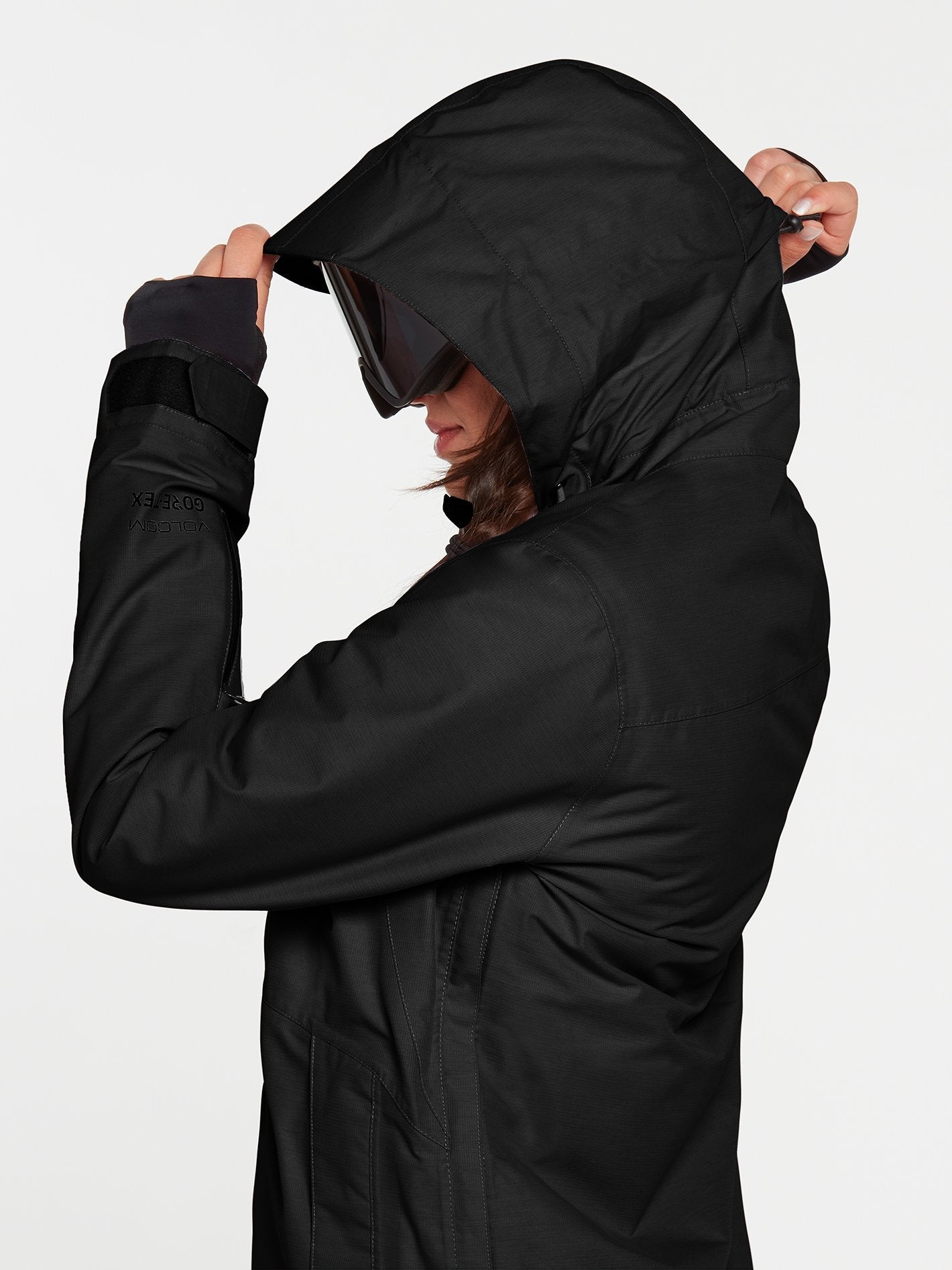 Fern Insulated Gore-Tex Pullover Snow Jacket - BLACK