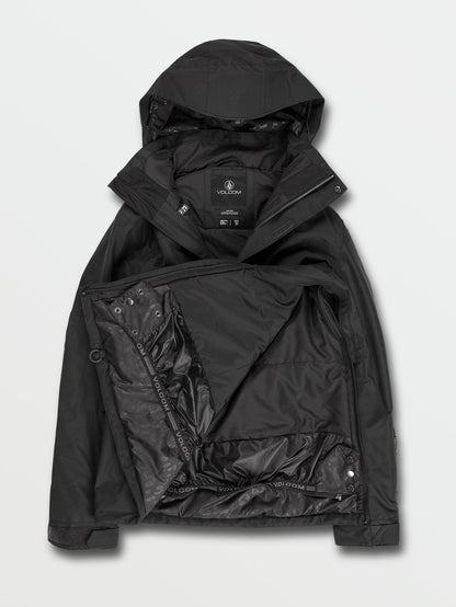 Fern Insulated Gore-Tex Pullover Snow Jacket - BLACK