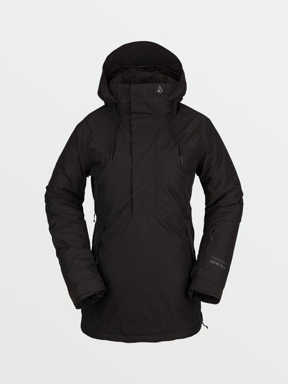 Fern Insulated Gore-Tex Pullover Snow Jacket - BLACK