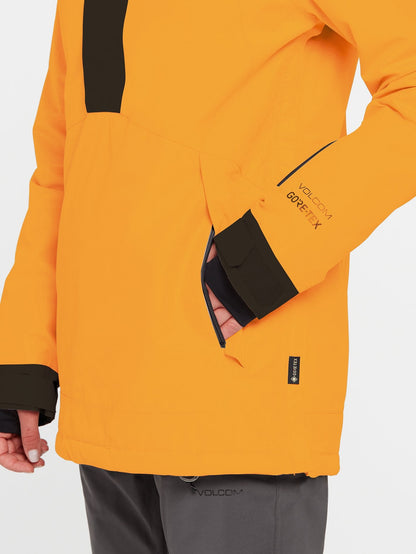 Fern Isolierte Gore-Tex-Pullover-Schneejacke – RESIN GOLD