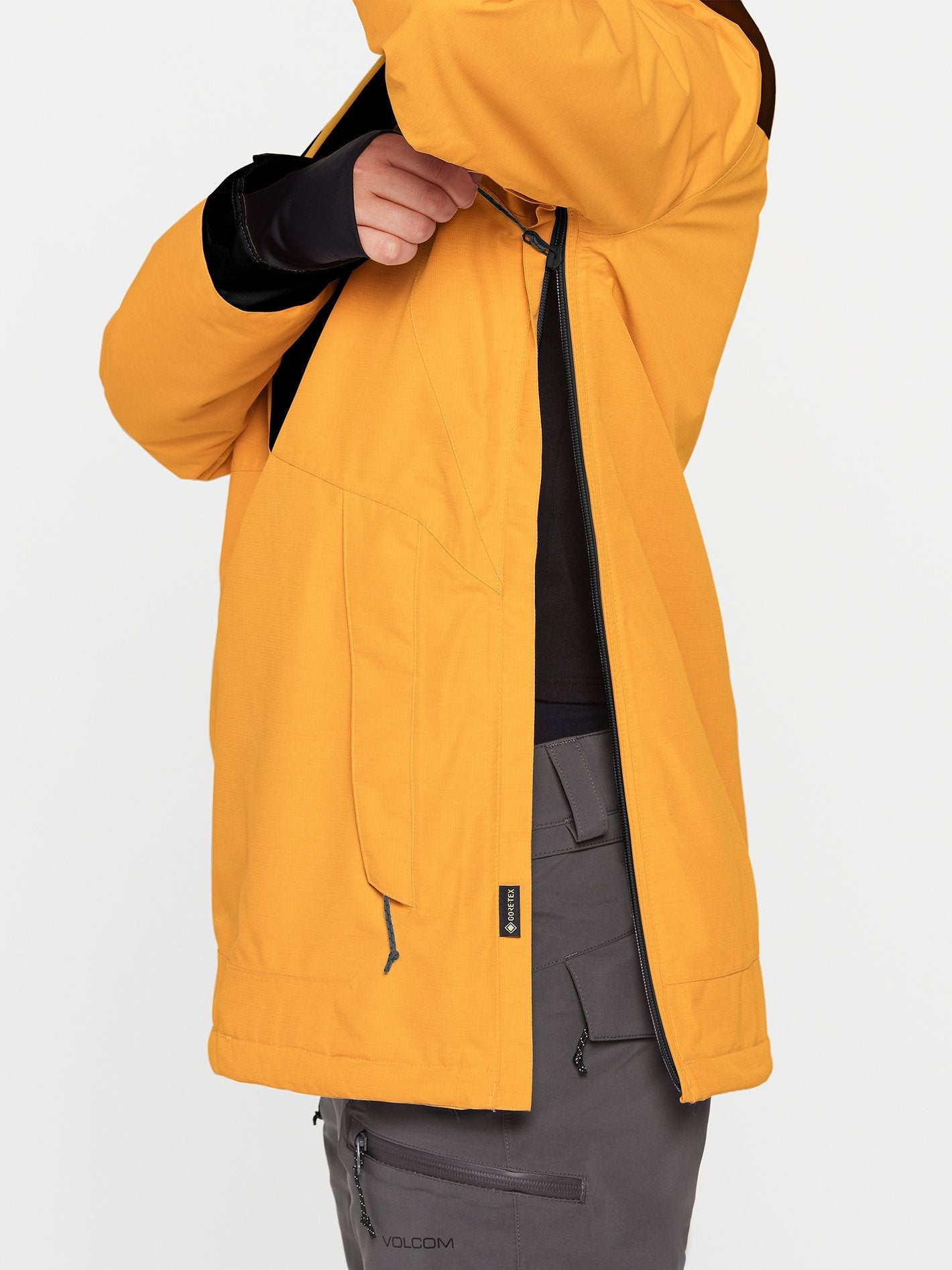 Fern Isolierte Gore-Tex-Pullover-Schneejacke – RESIN GOLD