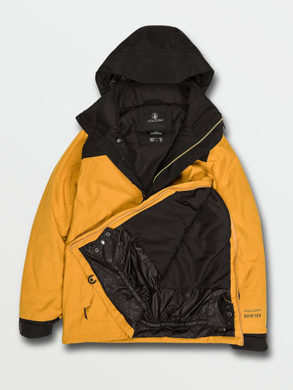Fern Isolierte Gore-Tex-Pullover-Schneejacke – RESIN GOLD