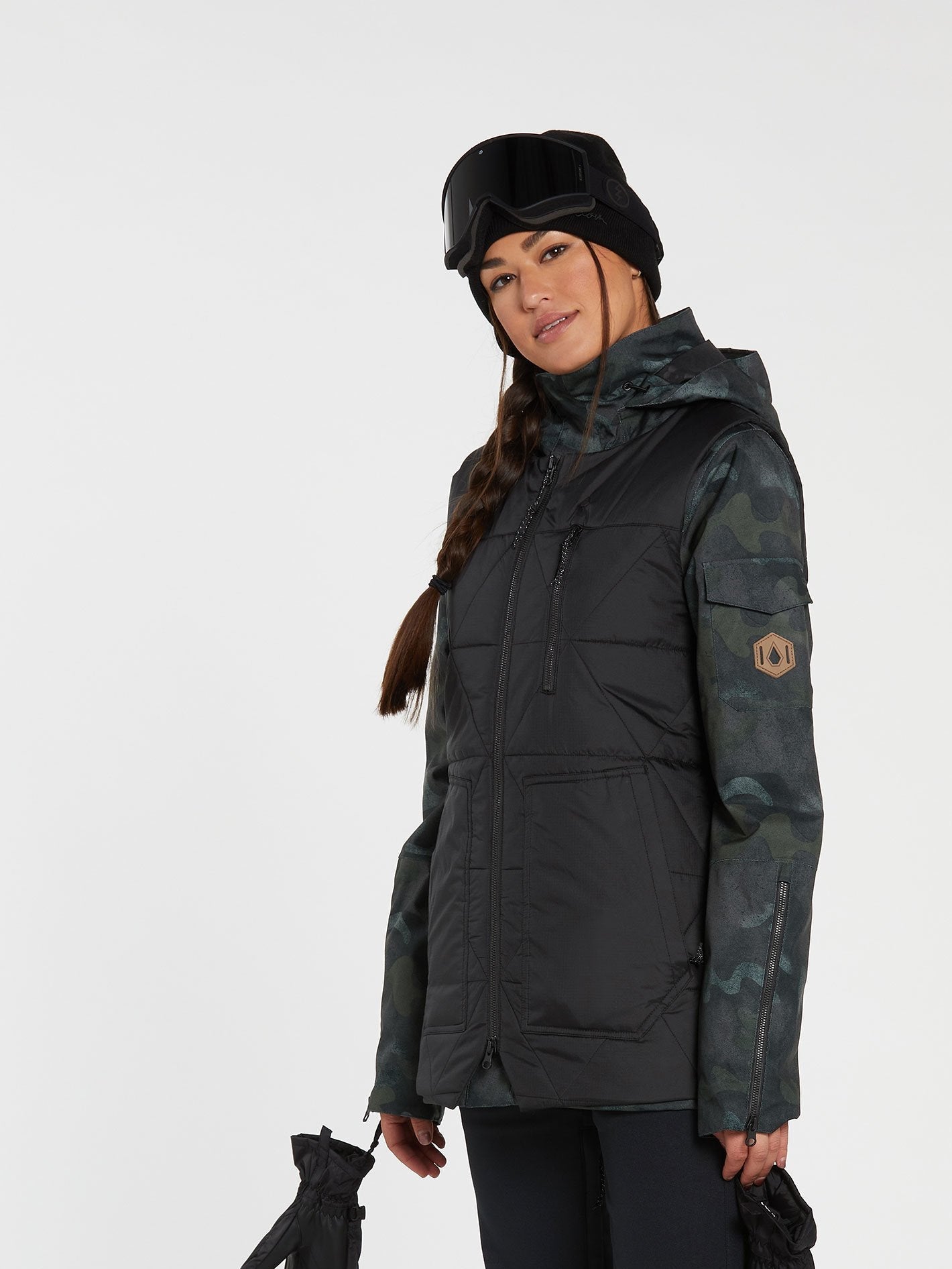 Veste de snow Vault 4-In-1 - COVERT GREEN