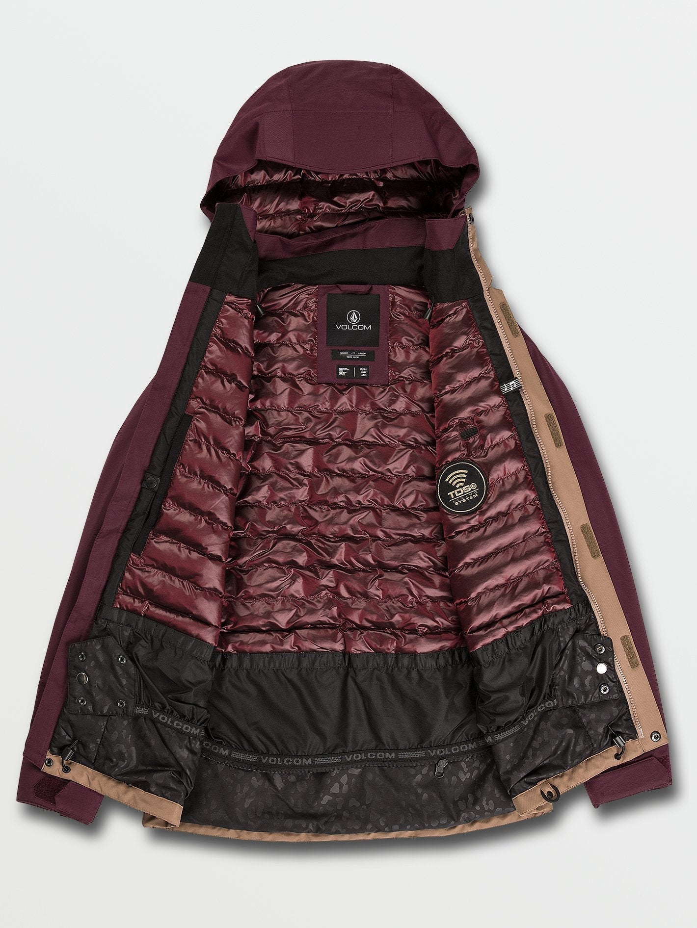 Pine 2L Tds Inf Schneejacke - KAFFEE