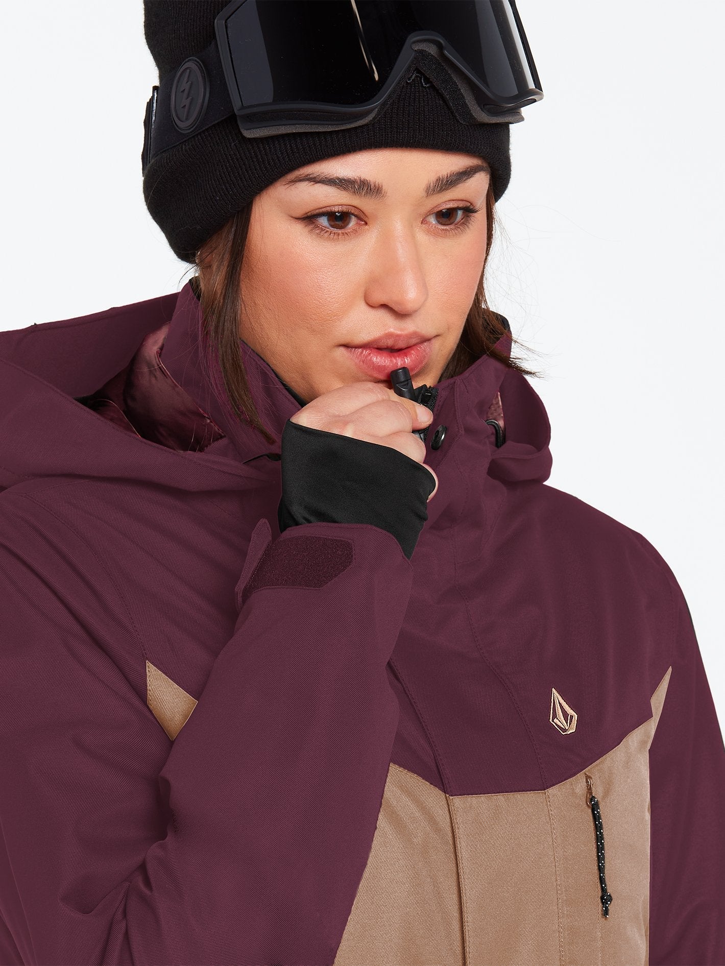 Pine 2L Tds Inf Schneejacke - KAFFEE