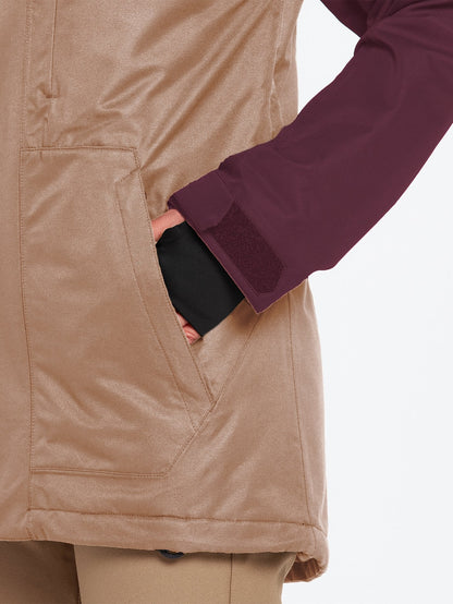 Pine 2L Tds Inf Schneejacke - KAFFEE