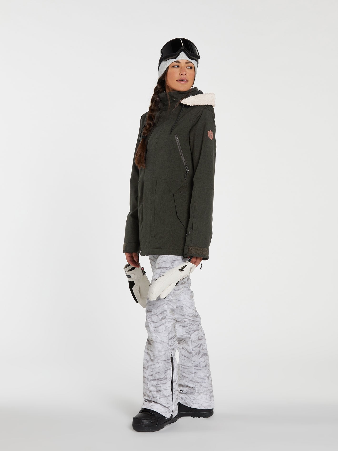 Veste de snow Shrine Insulated - BLACK GREEN