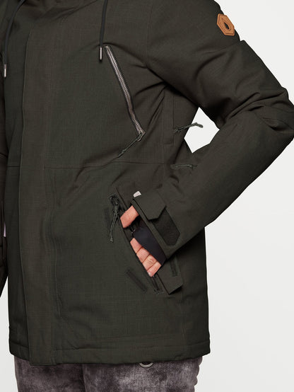 Veste de snow Shrine Insulated - BLACK GREEN