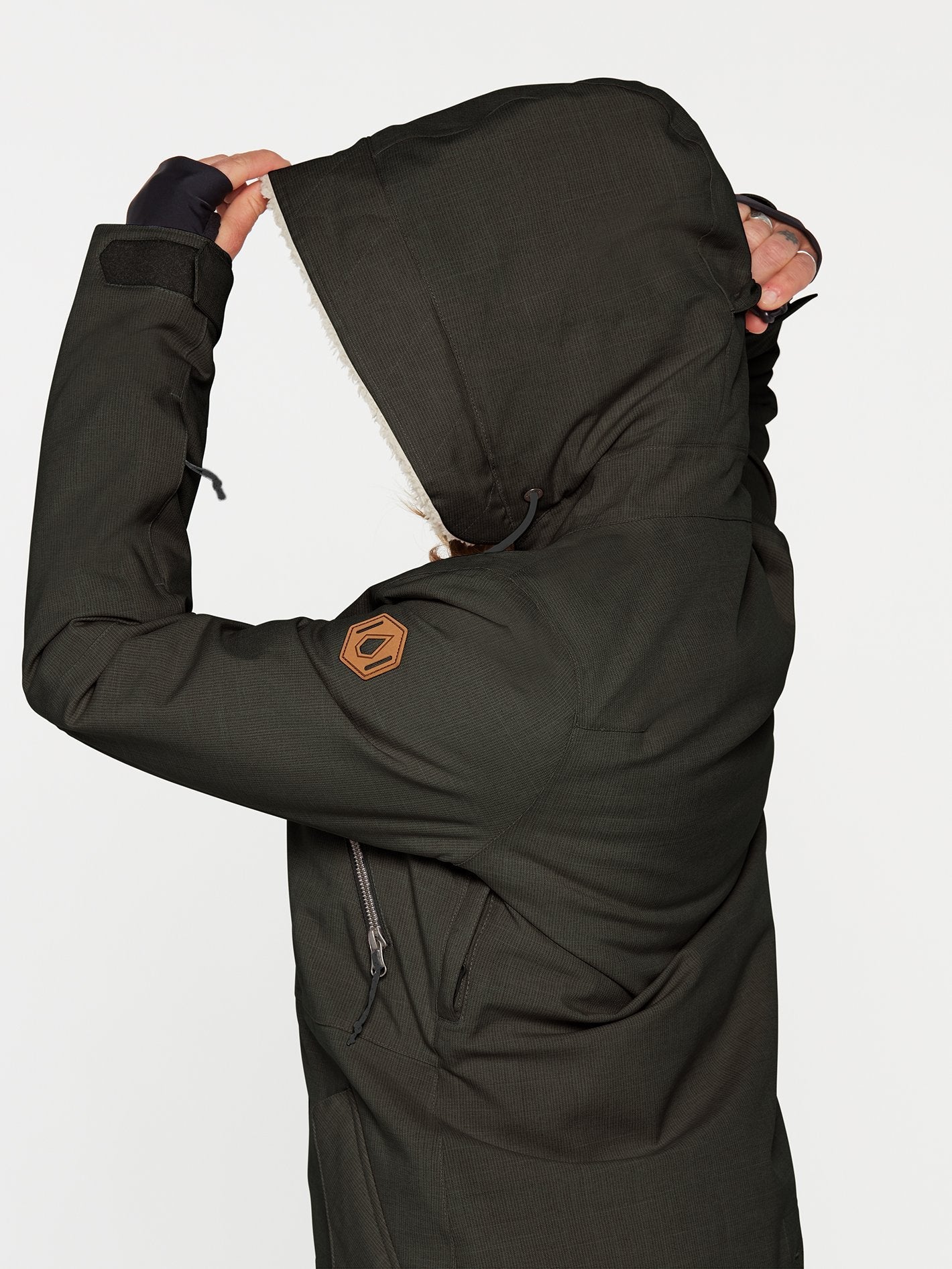 Veste de snow Shrine Insulated - BLACK GREEN