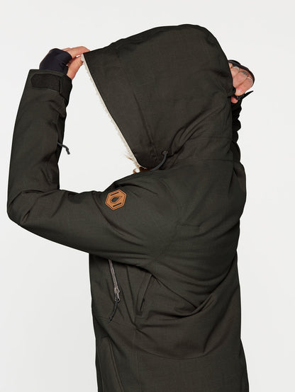 Veste de snow Shrine Insulated - BLACK GREEN