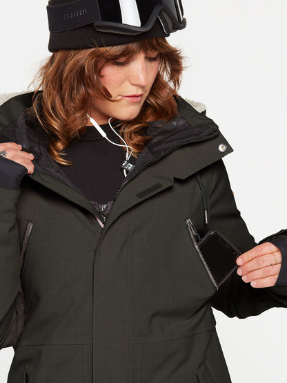 Veste de snow Shrine Insulated - BLACK GREEN
