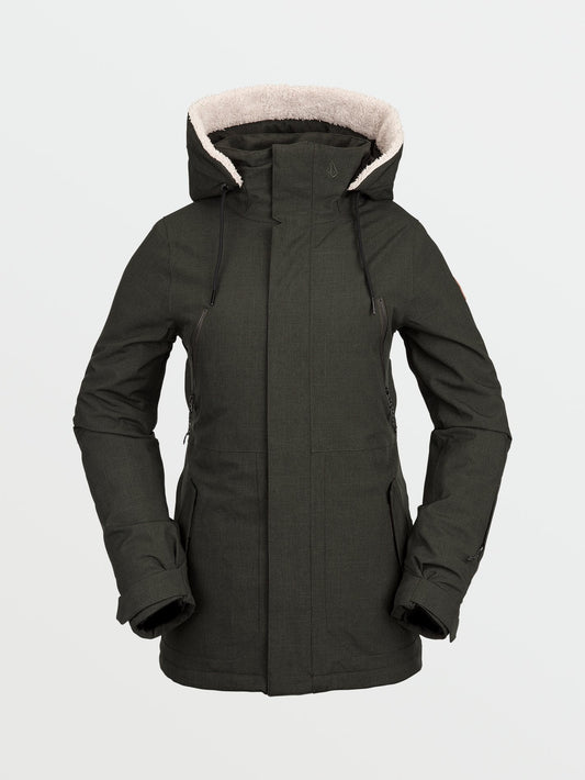 Shrine Isolierte Schneejacke – SCHWARZGRÜN