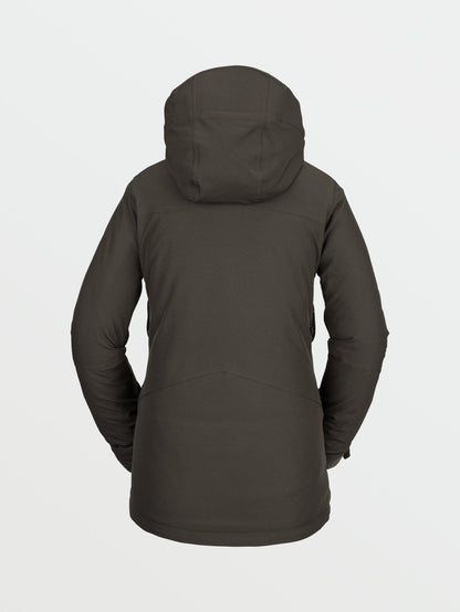 Shelter 3D Stretch Schneejacke - SCHWARZ GRÜN