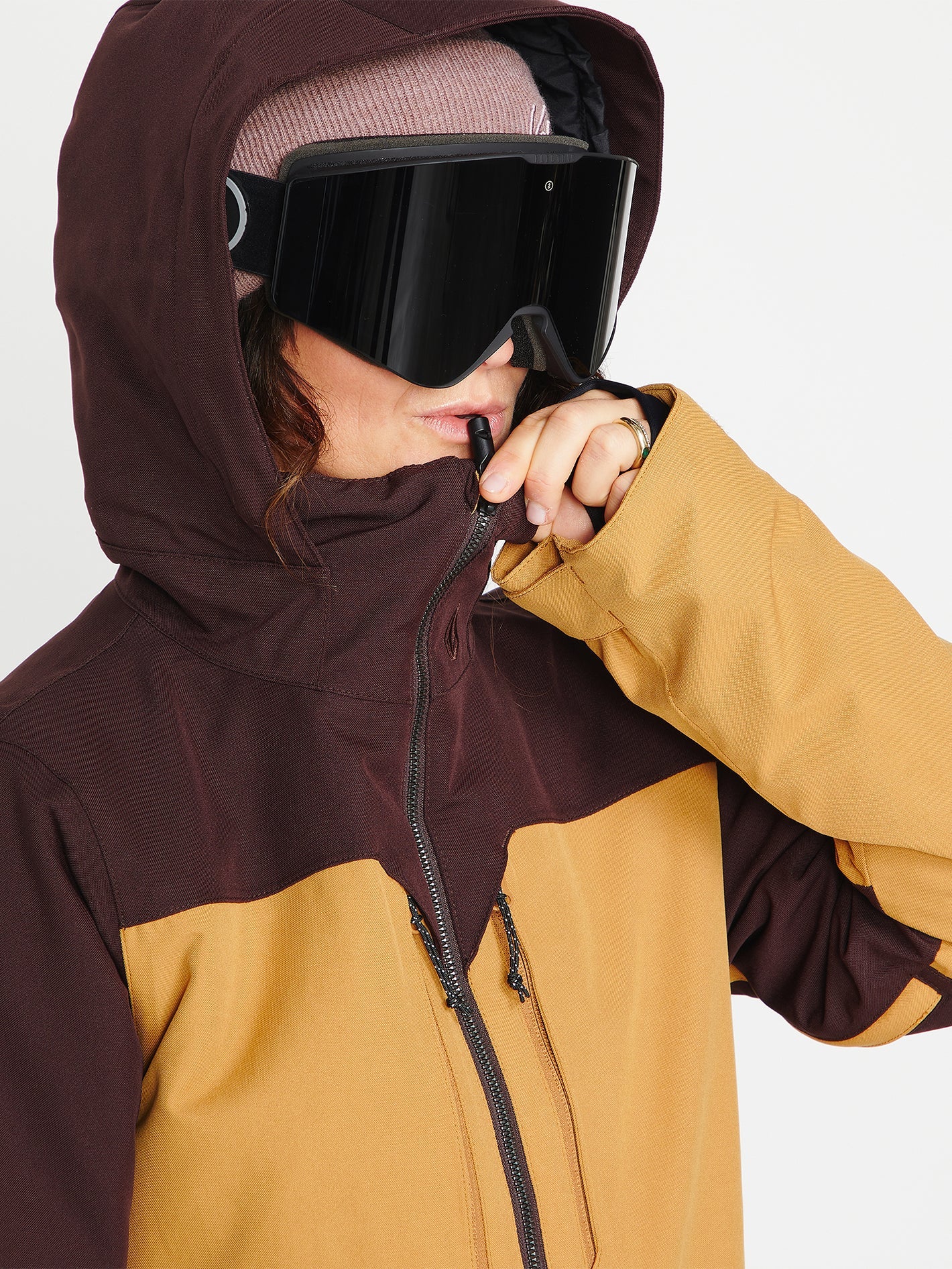 Veste de snow Shelter 3D Stretch - Caramel