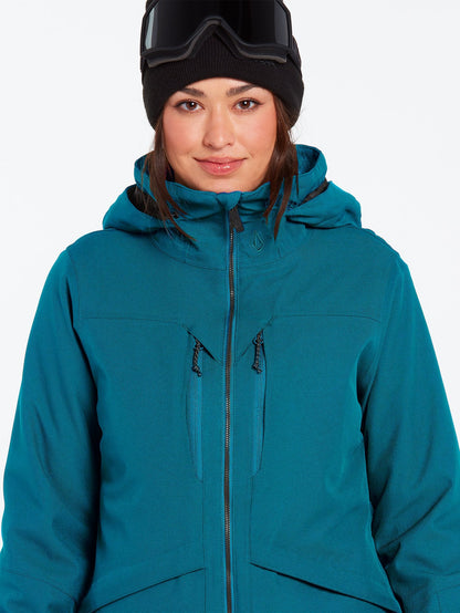 Shelter 3D Stretch Schneejacke - GLACIER BLUE