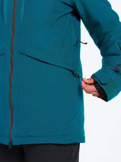 Shelter 3D Stretch Schneejacke - GLACIER BLUE