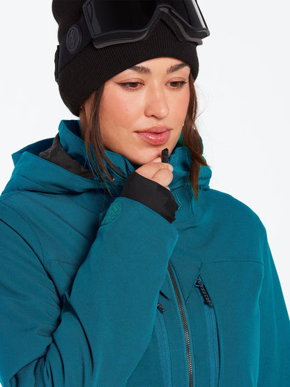 Shelter 3D Stretch Schneejacke - GLACIER BLUE