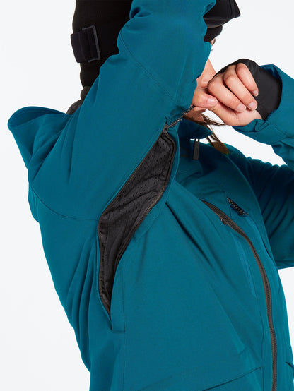 Shelter 3D Stretch Schneejacke - GLACIER BLUE