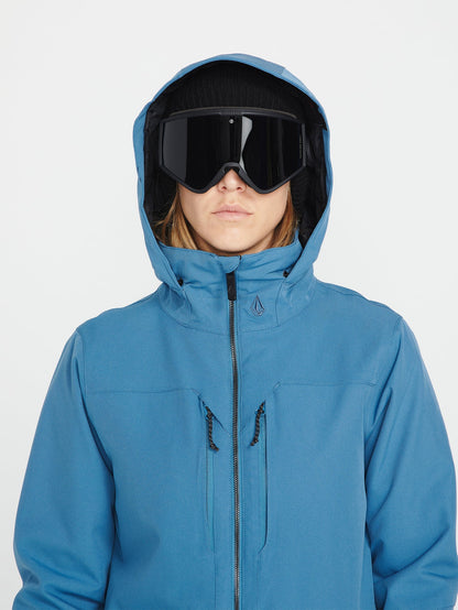 Shelter 3D Stretch-Schneejacke - Petrolblau