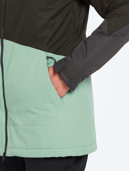 Veste de snow Strayer Insulated - ACID BLACK