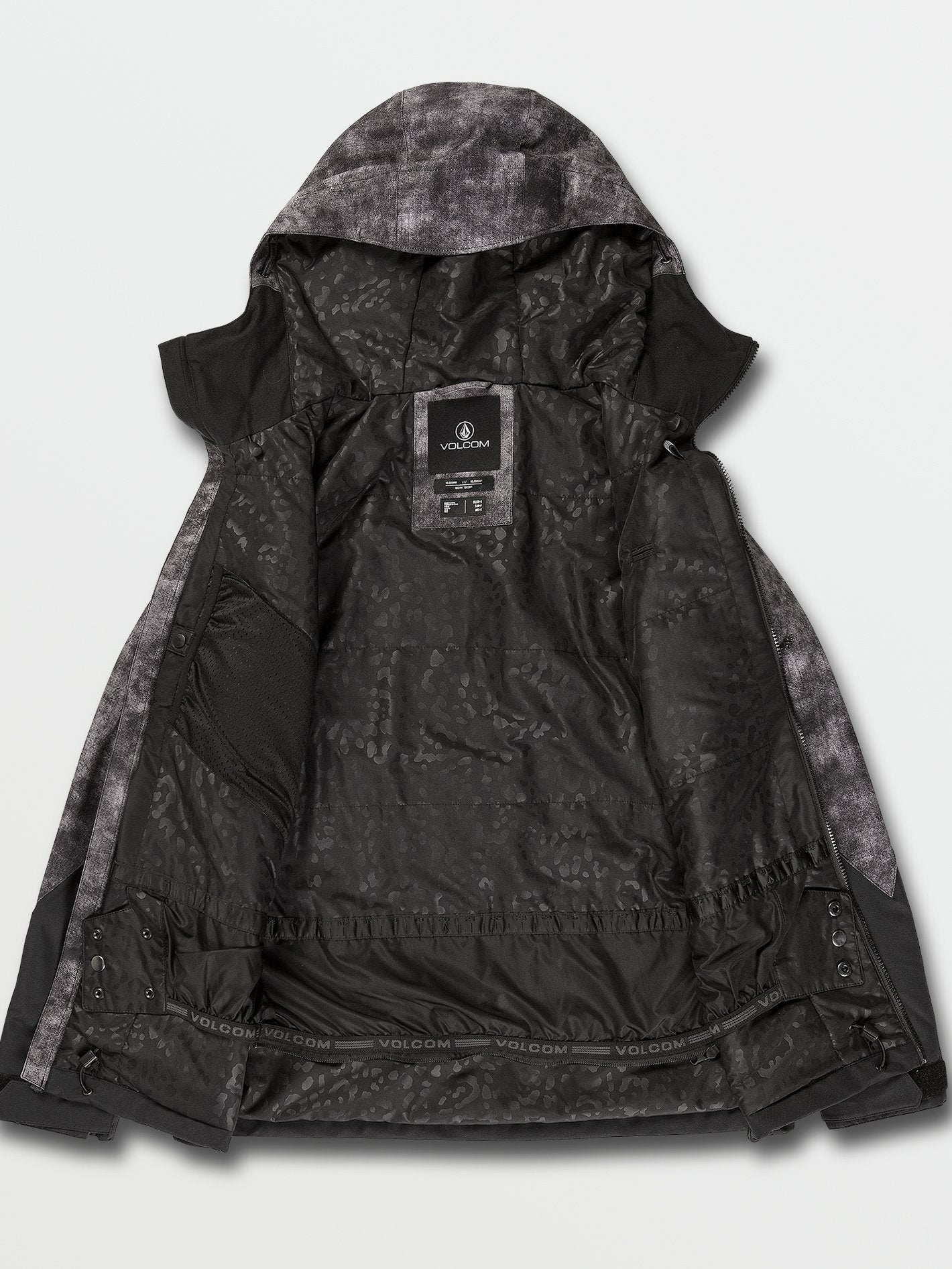 Veste de snow Strayer Insulated - ACID BLACK