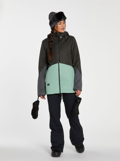 Veste de snow Strayer Insulated - BLACK GREEN