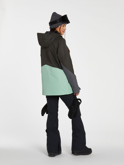 Veste de snow Strayer Insulated - BLACK GREEN